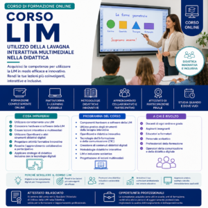 Corso LIM – Utilizzo della Lavagna Interattiva Multimediale nella Didattica