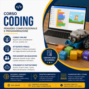 Corso Coding – Pensiero Computazionale e Programmazione
