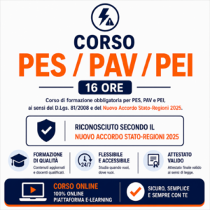 Corso PES – PAV - PEI (Rischio Elettrico – 16 ore)